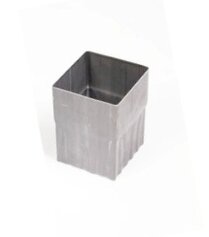 MANCHON 10X10CM QUARTZ-ZINC