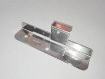 SCHUIFKLANG OM TE NAGELEN INOX