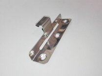 SCHUIFKLANG INOX VERZONKEN KOP