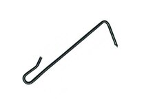 PUNTHAAK INOX 90X2.7+GAT6MM ZWART 5KG