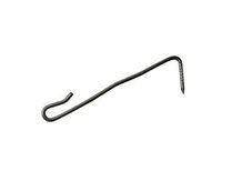 PUNTHAAK INOX1.4301-90X2.7MM+BULT ZW 5KG
