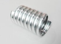 SPIRAAL VMZINC NTRL D80MM 6 RING/SPIRAAL
