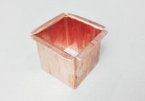BUSELOT 8X8CM CUIVRE PLAT 6CM