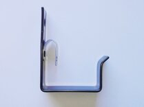 GEVELGOOTHAAK ZWART 30X3MM
