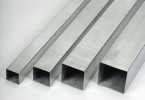 TUYAU ZINC CARRE 8X8CM 0.7MM 3M