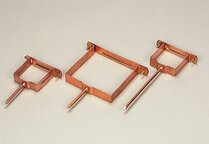 SCHARNIERHAAK KOPER 8X8CM