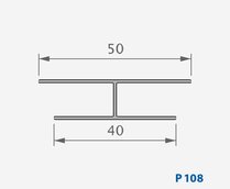 DC P108 PROF JONC COURT 50X13MM 72