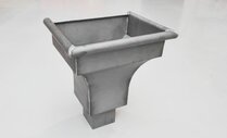 ENTONNOIR QUARTZ-ZINC 10X10CM