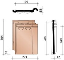 P44 VENTPAN+HAAKDVP ANTRA 736 8610