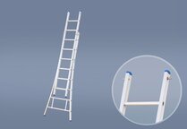 SOLIDE ECHELLE C ALU 2X9 2.5-4M