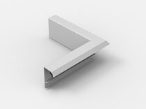ROOFINGCLIP 100MM COIN INT 30X30 RAL9006
