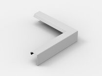 ROOFINGCLIP 70MM BUITENH 30X30 RAL9006