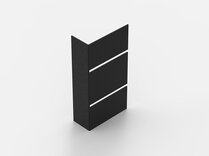ROOFINGCLIP 100MM ARRET R9005 STR