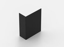 ROOFINGCLIP 70MM ARRET R9005 STR