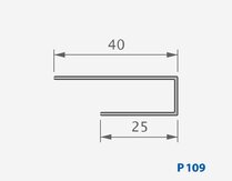 DC P109 AFWERKPROFIEL U 6M 0003