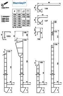 DC P131 KROONLIJST MV VERLENGB 21CM 03