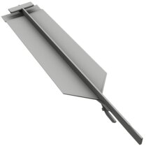 DURASID VERBINDINGSSTUK ONZICHTBAAR 167MM 524361 RAL 7035