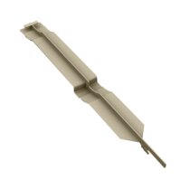DURASID VERBINDINGSSTUK ONZICHTBAAR 333MM RAL 1015