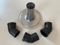 KABELDOORVOER+PP BOCHTEN D75MM