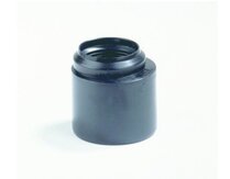 VERLOOPSTUK PP+ D110-75MM 1FM EXC ZWART