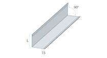HOEKPLAAT 180/180 DONKER GRI R7016 2.1M