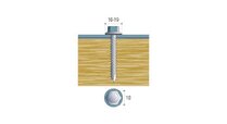 VIJS VOOR SANDWICHPANELEN 200X6.5 (100)