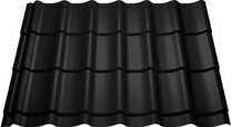 DAKPANPLAAT 1.6X1.1M NUTTIG ZWART