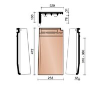 ACTUA10LT GEVELPAN LINKS ANTRA MAT