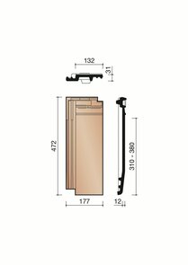 ACTUA10LT 1/2PAN ANTRA MAT