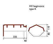 TUILE PLAT HV BEGINNOK LANGEFLAPDBLBLACK