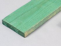 VOLIGEPLANK RND 25X100MM 4.5M GEDRENKT