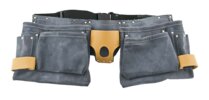 POCHE A CLOUS DOUBLE EN CUIR+CEINTURE
