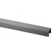 SWISSPEARL U-PROFILE GR ALUMINIUM 3M NOIR PROF 9004