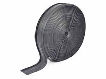 EPDM GEPROFIL RUBBERPROF 50MM 30M ZWART