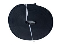 EPDM GEPROFIL RUBBERPROF 100MM 30M ZWART