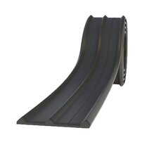 EPDM RUBBERPROFIEL GETAND 30MM 30M ZWART