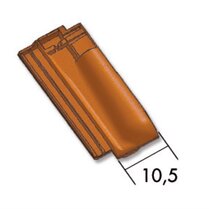 COTE FLEURIE DEMI-TUILE ARDOISE 3.6/M