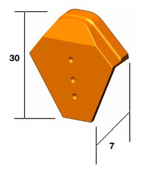 TERREALCH KOPPLAAT HK 368XL LEIZW