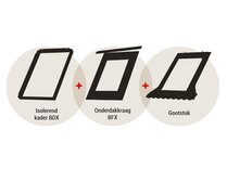 VELUX EDN SK06 2000 114X118 GOOTSTUK LEI