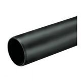 PP TUYAU D75MM 4M LISSE NOIR