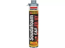 SOUDAL MOUSSE PU RESISTANTE AU FEU CLICK&FIX