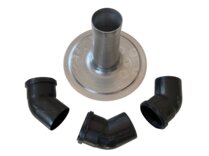 KABELDOORVOER MET PP BOCHTEN D160MM