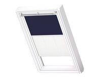 VELUX DFD SK10 1100SWL MANUEEL DUO VERDUISTEREND / LICHTTEMPEREND ROLGORDIJN DONKER BLAUW