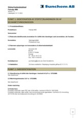 Abratex falseolie Sikkehedsdatablad