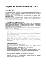 Descriptif type profil nervuré
