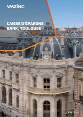 VMZINC Ornaments - Caisse d'épargne bank (France)