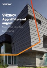 VMZINC Aggraffatura ad angolo