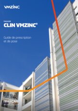 Clin VMZINC - Guide de prescription et de pose