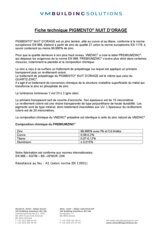 Fiche technique PIGMENTO NUIT D'ORAGE