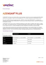 Fiche technique AZENGAR PLUS